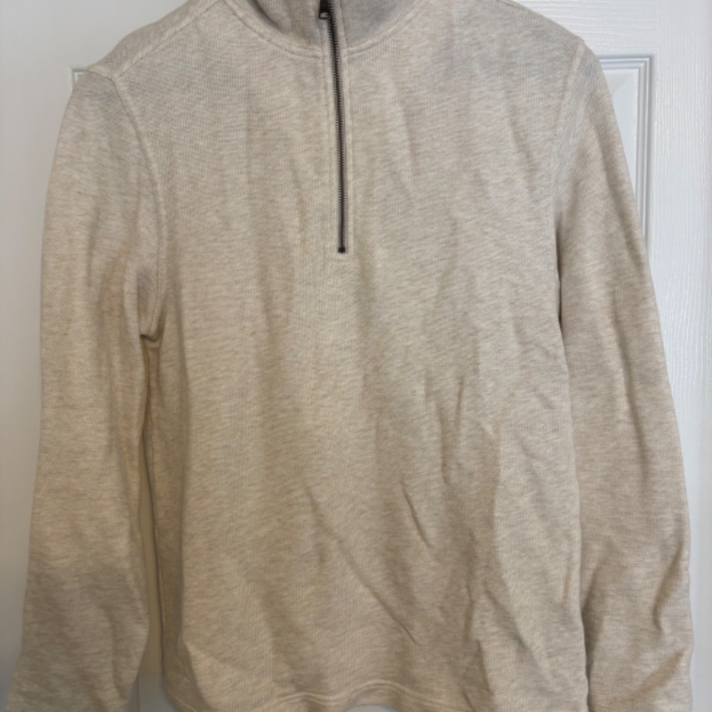 Banana Republic Quarter-Zip Sweater